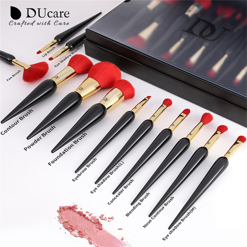 Premium DUcare Makeup Brushes Set-12Pcs