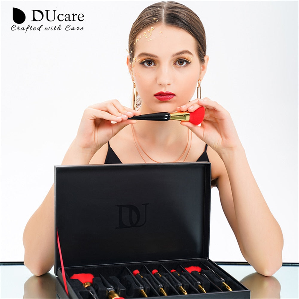 Premium DUcare Makeup Brushes Set-12Pcs