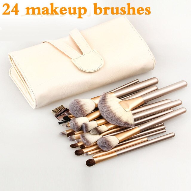 Kaizm 24 Pcs Make up Brushes Set