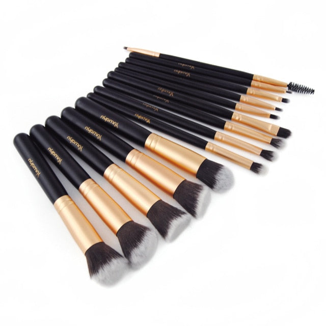 Rose Golden Makeup Brushes