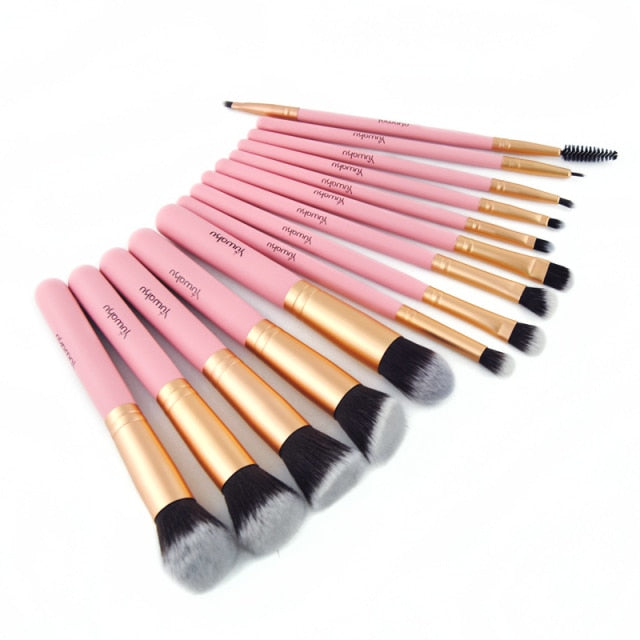 Rose Golden Makeup Brushes